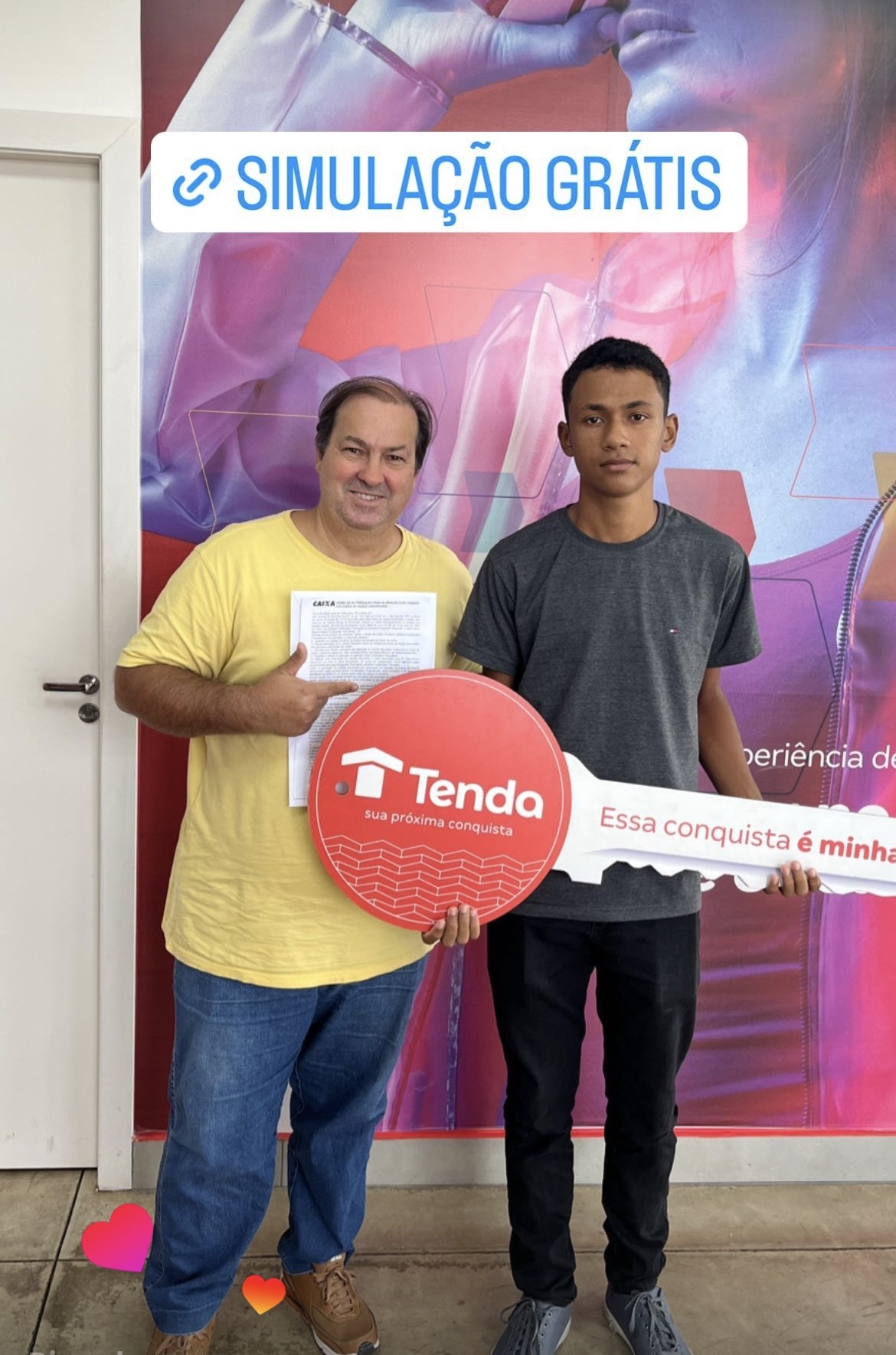 Mais uma conquista entregue